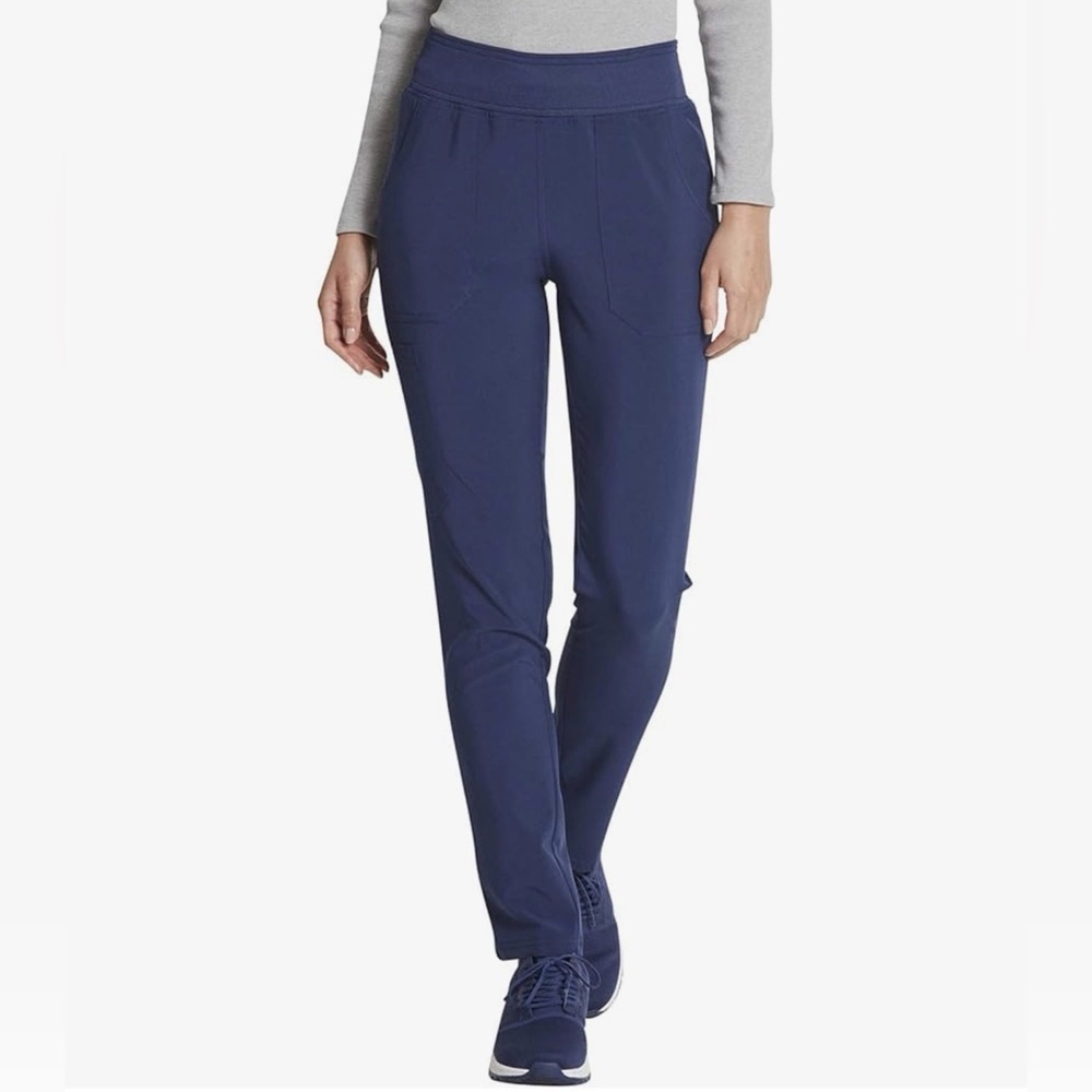 Dickies Women's Scrubs Pants Mid-Rise Jogger DK090 Navy Blue Plus Size 5XL